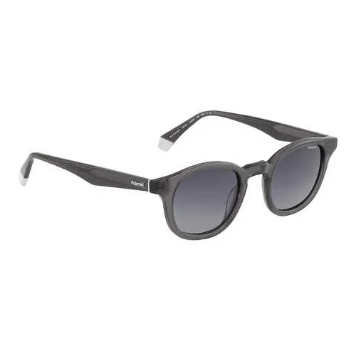 Kính mắt - Kính Mát Polaroid Core Polarized Grey Round Sunglasses PLD 2103/S/X 0KB7/WJ 49 Màu Xám - Vua Hàng Hiệu