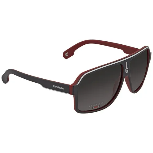 Kính Mát Unisex Carrera Polarized Dark Grey Gradient Navigator Sunglasses CARRERA 1001/S 0BLX/M9 62 Màu Xám