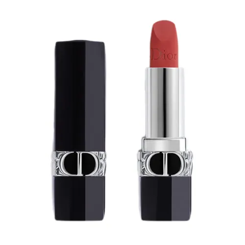 Son Môi - Son Dior 760 Favorite Rouge Dior Lip Balm Màu Đỏ Hồng (Matte Finish) - Vua Hàng Hiệu