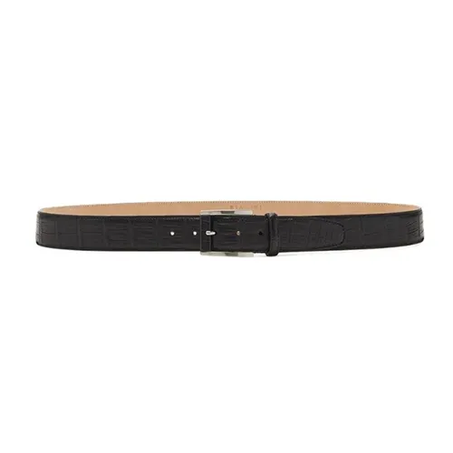 Thắt lưng Biagini - Thắt Lưng Nam Biagini Dubai Belt Black-40 Màu Đen Size 75-90 - Vua Hàng Hiệu