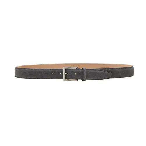 Thắt lưng Biagini - Thắt Lưng Nam Biagini Innsbruck Belt Grey Màu Xám Size 75-90 - Vua Hàng Hiệu