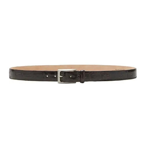 Thắt lưng Biagini - Thắt Lưng Nam Biagini Oslo Belt Dark Brown-40 Màu Nâu Đen Size 75-90 - Vua Hàng Hiệu