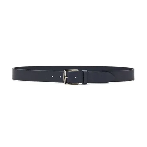 Thắt lưng Biagini - Thắt Lưng Nam Biagini Toronto Belt Dark Blue Màu Xanh Đen Size 75-90 - Vua Hàng Hiệu