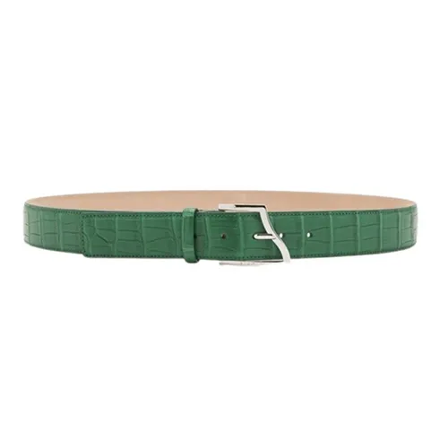 Thắt lưng Biagini - Thắt Lưng Nam Biagini Wave Wave High Belt Màu Xanh Green Size 75-90 - Vua Hàng Hiệu