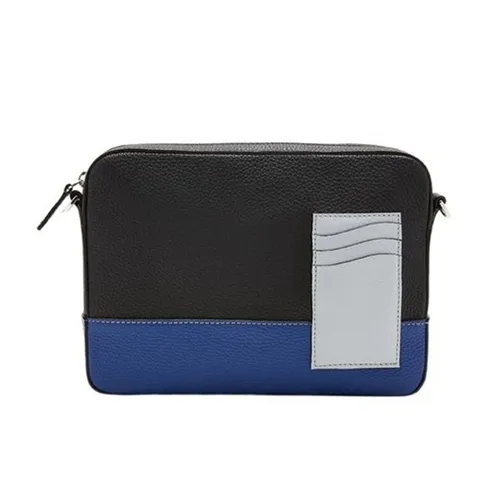 Túi xách - Túi Đeo Chéo Nam Biagini Burano Shoulder Clutch Black Màu Đen - Vua Hàng Hiệu