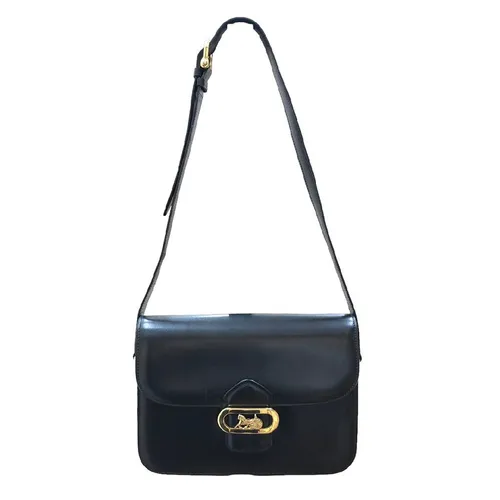 Túi xách Celine - Túi Đeo Chéo Nữ Celine Triomphe Box Bag Màu Đen - Vua Hàng Hiệu