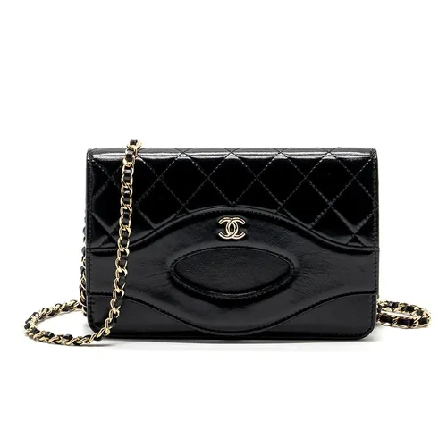 Túi Đeo Chéo Nữ Chanel 31 Wallet On Chain Shiny Calfskin Màu Đen - Túi xách - Vua Hàng Hiệu
