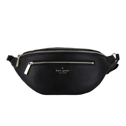 Kate Spade - Túi Đeo Hông Nữ Kate Spade Leila Belt Bag WKR00306 001 Màu Đen - Vua Hàng Hiệu
