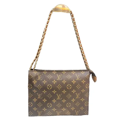 Túi Đeo Vai Nữ Louis Vuitton LV Pouch 26 Màu Nâu Đen