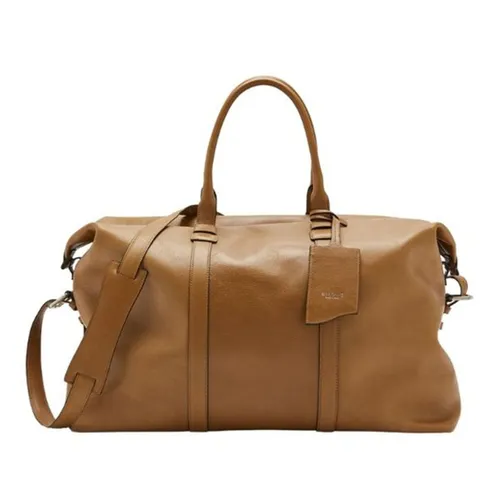 Túi xách - Túi Du Lịch Biagini Lagoon Soft Weekender Màu Nâu - Vua Hàng Hiệu