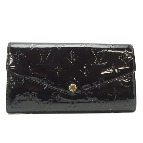 Túi xách - Ví Nữ Louis Vuitton LV Sarah Long Bifold Wallet Màu Đen - Vua Hàng Hiệu