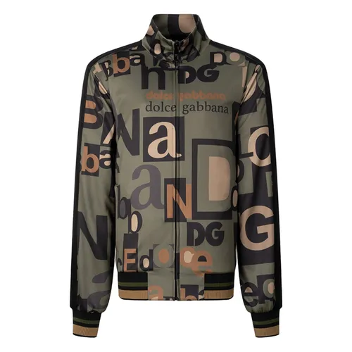 Áo Khoác Nam Dolce & Gabbana D&G All Over Logo Track Printed G9WS4T FSSG9 HK3JK Phối Màu Size 44 - Thời trang - Vua Hàng Hiệu
