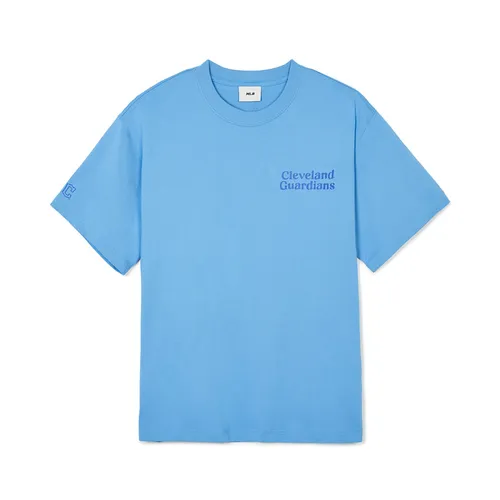 MLB Korea - Áo Phông MLB Cultive Letters Cleveland Guardians 3ATSV0443-45BLL Tshirt Màu Xanh Blue - Vua Hàng Hiệu