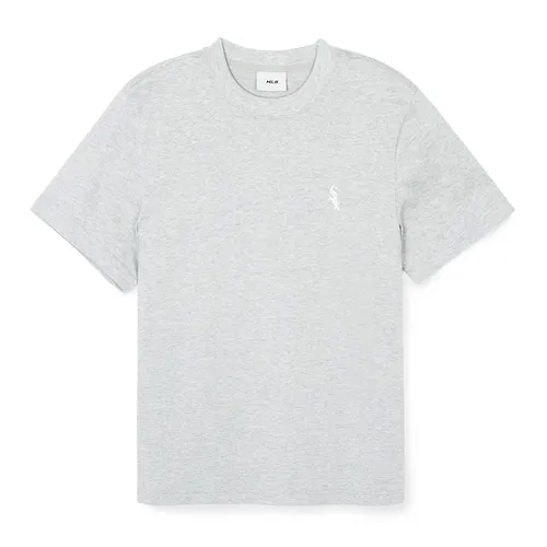 Áo Phông MLB Logo Chicago White Sox 3ATSB0243-44MGS Tshirt Màu Xám