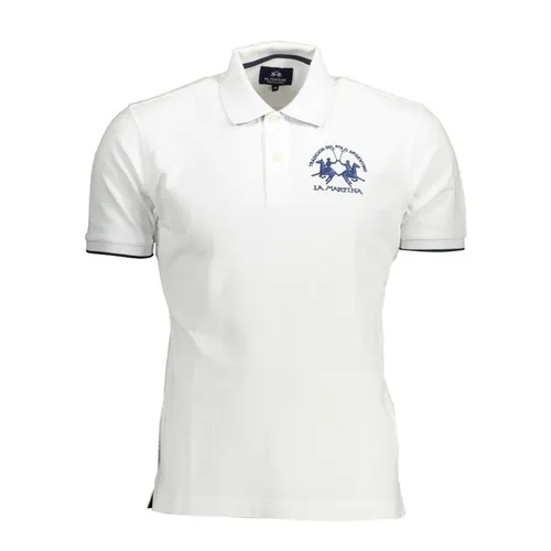 Áo Polo Nam La Martina Shirt CCMP01PK001_3CCCD25_BIANCO0000 MàuTrắng Size S