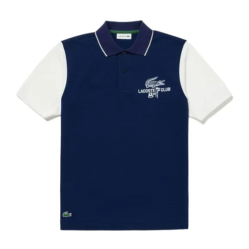 Áo Polo Nam Lacoste Crew Max Blend Club Màu Xanh Navy Size 4