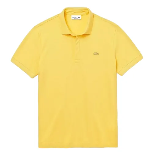 Áo Polo Nam Lacoste Regular Fit Smart Paris PH5522 Z0A Màu Vàng Size 2