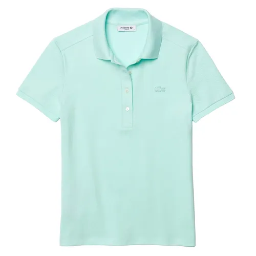 Áo Polo Nữ Lacoste Women's Slim Fit Stretch Cotton Piqué Shirt PF5462.NRE Màu Xanh Size 32 - Thời trang - Vua Hàng Hiệu