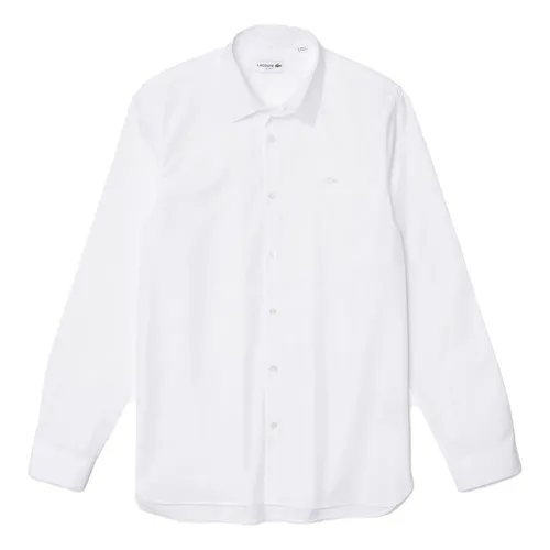 Áo Sơ Mi Nam Lacoste Camisa De Hombre Slim Fit CH8521-00-001 Màu Trắng Size 40 - Thời trang - Vua Hàng Hiệu