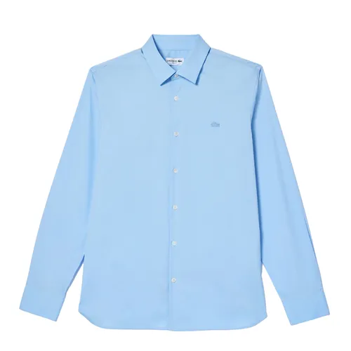 Áo Sơ Mi Nam Lacoste Men's Slim Fit French Collar Cotton Poplin Shirt CH5253-00 Màu Xanh Blue Size 38 - Thời trang - Vua Hàng Hiệu