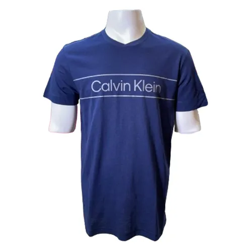 Calvin Klein Áo thun - Áo Thun Nam Calvin Klein CK Tshirt SP40591261 - GC05 Màu Xanh Size M - Vua Hàng Hiệu