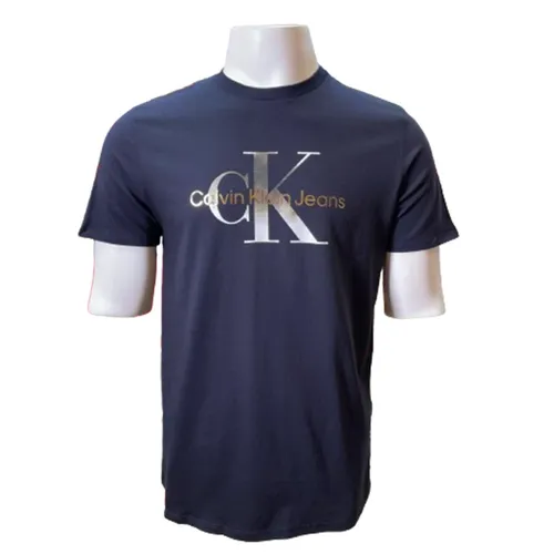 Calvin Klein Áo thun - Áo Thun Nam Calvin Klein CK Tshirt SP40591808 - GC05 Màu Đen Size L - Vua Hàng Hiệu