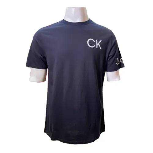 Calvin Klein Áo thun - Áo Thun Nam Calvin Klein CK Tshirt SP40591885 - GC05 Màu Xanh Đen Size S - Vua Hàng Hiệu