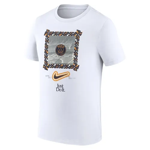 Áo Thun Nam Nike Paris Saint-Germain DNA T-Shirt Màu Trắng Size S