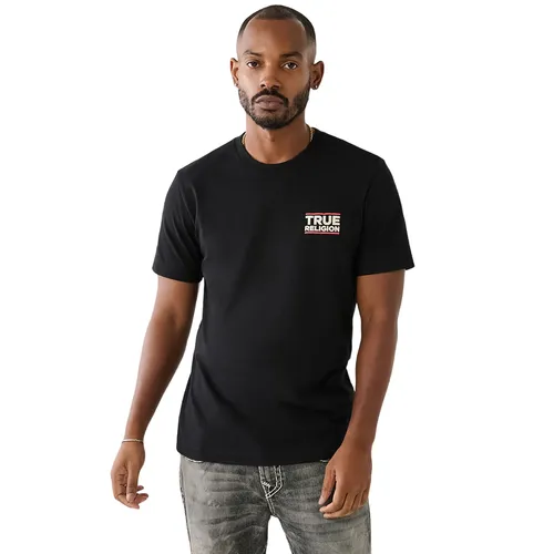 True Religion - Áo Thun Nam True Religion True Buddha Tee 107813 - TB01 Tshirt Màu Đen Size M - Vua Hàng Hiệu