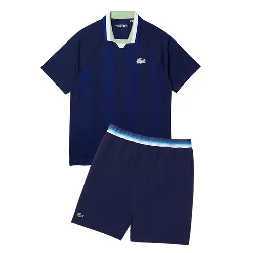 Bộ Quần Áo Cộc Tay Nam Lacoste Sport DH6441/GH0880 Màu Xanh Navy Size 3 - Thời trang - Vua Hàng Hiệu