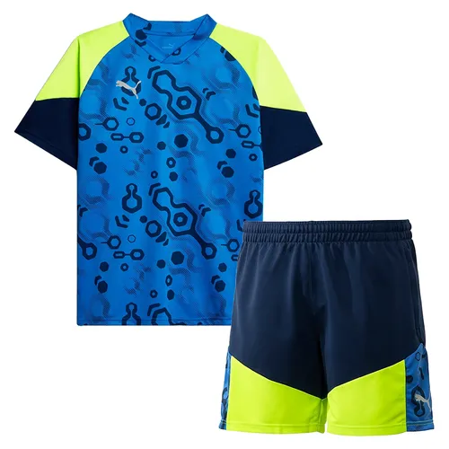 Bộ Quần Áo Cộc Tay Nam Puma Neymar Slim Fit Print Blue Football Màu Xanh Size S - Thời trang - Vua Hàng Hiệu