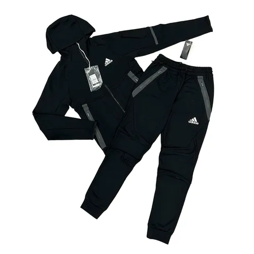 Thời trang - Bộ Quần Áo Dài Tay Nam Adidas Designed For Gameday Jacket Màu Đen Size XL - Vua Hàng Hiệu