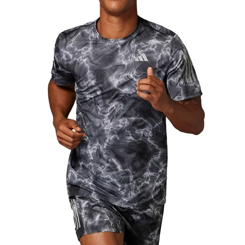 Bộ Thể Thao Nam Adidas Own The Run Patterned Màu Xám Họa Tiết Size XS - Thời trang - Vua Hàng Hiệu