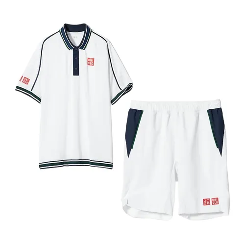 Bộ Thể Thao Nam Uniqlo Tennis Nishikori 2024 Màu Trắng Size XL - Thời trang - Vua Hàng Hiệu