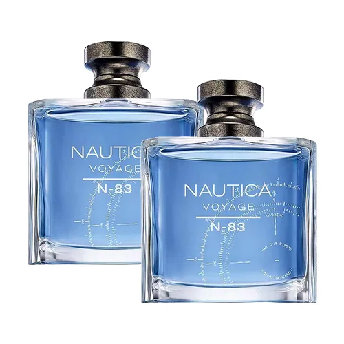 Nước hoa Nautica - Combo 2 Nước Hoa Nam Nautica Voyage N-83 Eau De Toilette For Men (100ml x 2) - Vua Hàng Hiệu