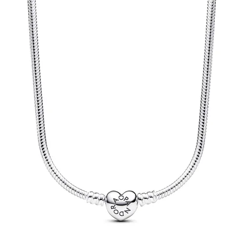 Trang sức - Dây Chuyền Nữ Pandora Necklace 393091C00-45 Màu Bạc - Vua Hàng Hiệu