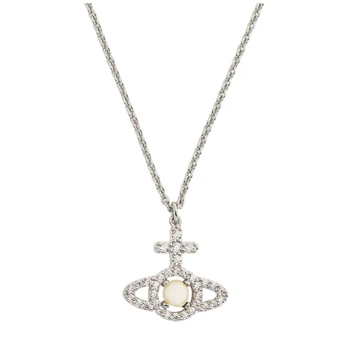 Dây Chuyền Nữ Vivienne Westwood Olympia Pendant Necklace Màu Bạc - Trang sức - Vua Hàng Hiệu
