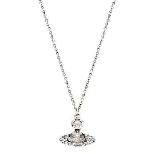 Dây Chuyền Nữ Vivienne Westwood Pina Bas Relief Orb Pendant Màu Bạc