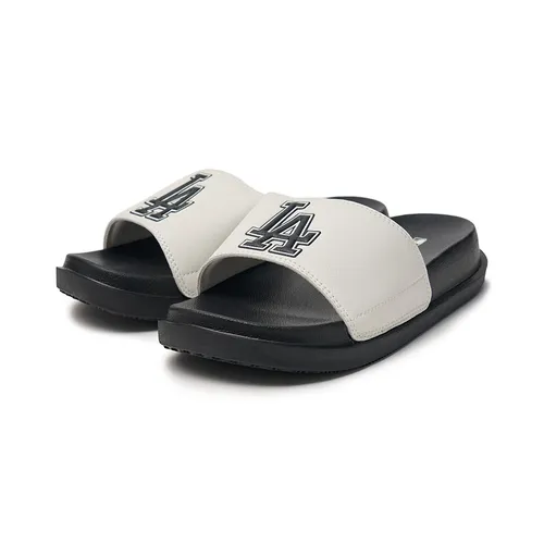 Dép MLB Korea - Dép MLB Chunky Mound Basic LA Dodgers 3ALPCMM4N-07IVS Màu Trắng Size 240 - Vua Hàng Hiệu