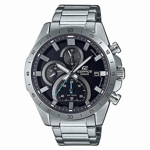 Đồng hồ - Đồng Hồ Nam Casio Edifice EFR-571D-1AVUDF Màu Đen Bạc - Vua Hàng Hiệu
