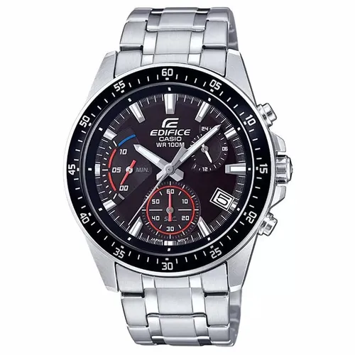 Đồng hồ - Đồng Hồ Nam Casio Edifice EFV-540D-1AVUDF Màu Đen Bạc - Vua Hàng Hiệu