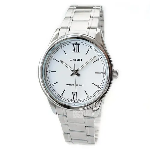 Đồng hồ - Đồng Hồ Nam Casio MTP-V005D-7B2UDF Màu Trắng Bạc - Vua Hàng Hiệu