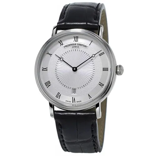 Đồng hồ - Đồng Hồ Nam Frederique Constant Slimline FC-306MC4S36 Màu Trắng Đen - Vua Hàng Hiệu