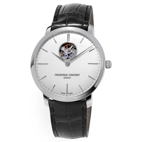 Đồng hồ - Đồng Hồ Nam Frederique Constant Slimline FC-312S4S6 Màu Trắng Đen - Vua Hàng Hiệu