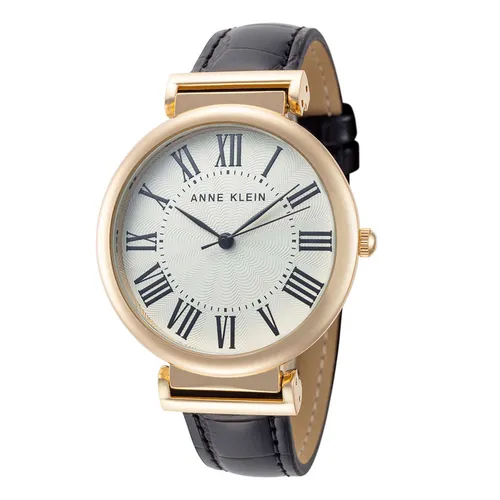 Đồng hồ - Đồng Hồ Nữ Anne Klein AK-3822GPBK Quartz Watch Màu Đen - Vua Hàng Hiệu