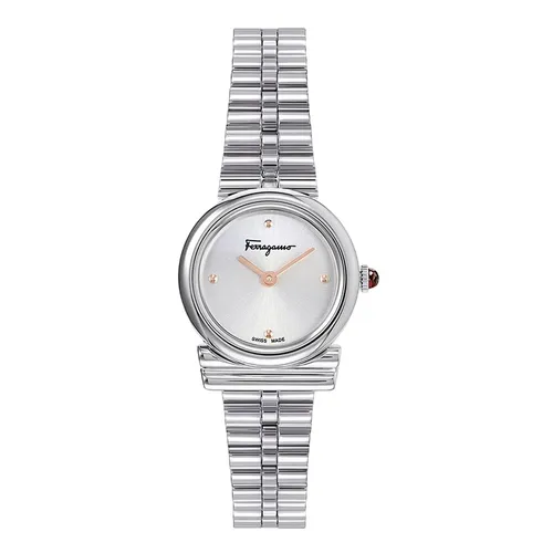 Đồng Hồ Nữ Salvatore Ferragamo Gancini Horizontal Màu Bạc - Đồng hồ - Vua Hàng Hiệu