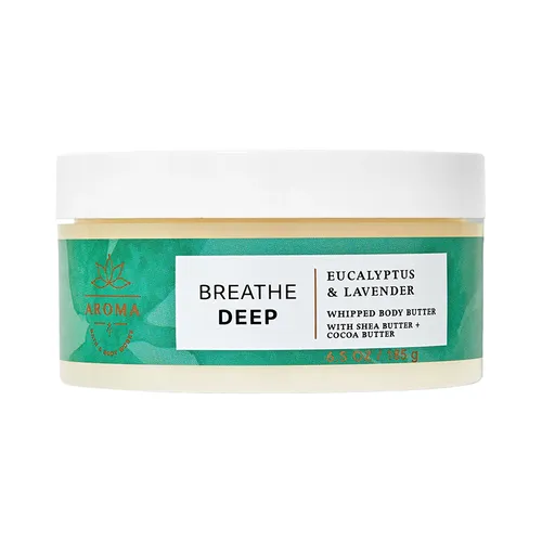Mỹ phẩm Bath & Body Works Kem/Sữa dưỡng thể - Dưỡng Thể Bath & Body Works Breathe Deep Eucalyptus Lavender Whipped Body Butter 185g - Vua Hàng Hiệu