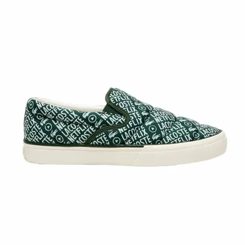 Giày Lacoste Sneakers - Giày Sneaker Nam Lacoste X Netflix Men's Jump Serve Slip N 1232CMA Màu Xanh Lá Size 35.5 - Vua Hàng Hiệu