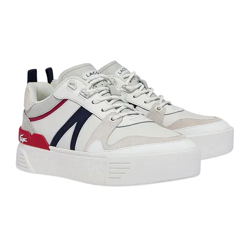Giày Lacoste Nữ - Giày Thể Thao Nữ Lacoste Women's L002 Leather Trainers Màu Trắng Size 38 - Vua Hàng Hiệu