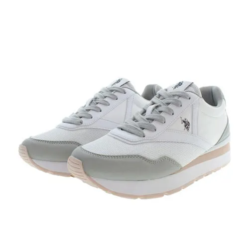 Giày Thể Thao Nữ U.S. Polo Assn. TABY001W3TY1_BIANCO_WHI Màu Trắng Xám Size 37